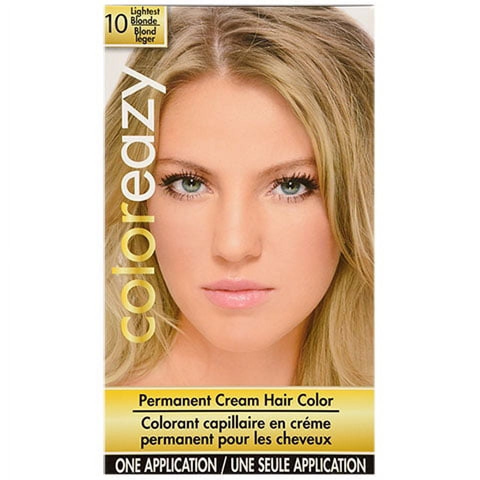 Permanent Cream Hair Color Eazy Lightest Blonde Hair Color