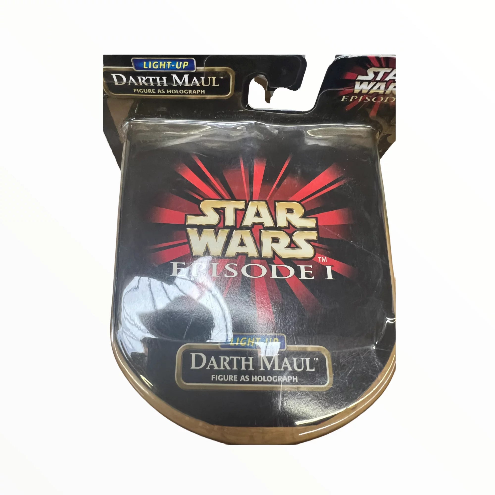 star wars: episode 1 deluxe > holographic light-up darth maul action figure