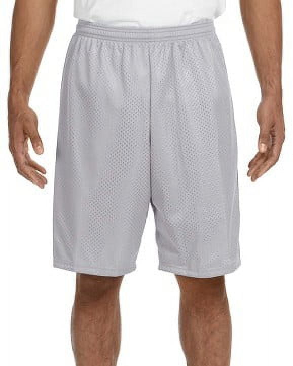 Hill Reversible Mesh Shorts Grey/White Size XL