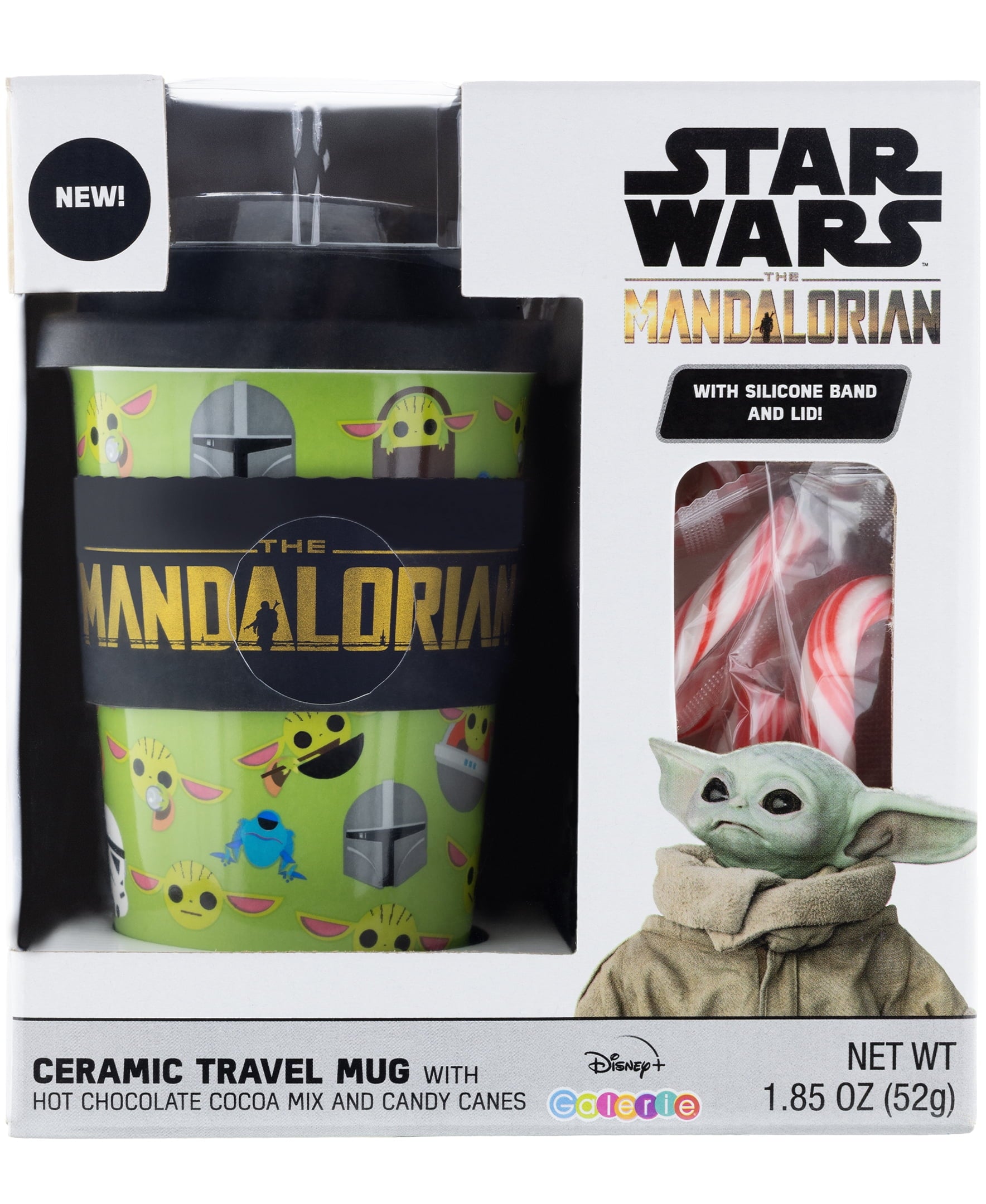 Star Wars The Mandalorian Travel Mug with peppermints