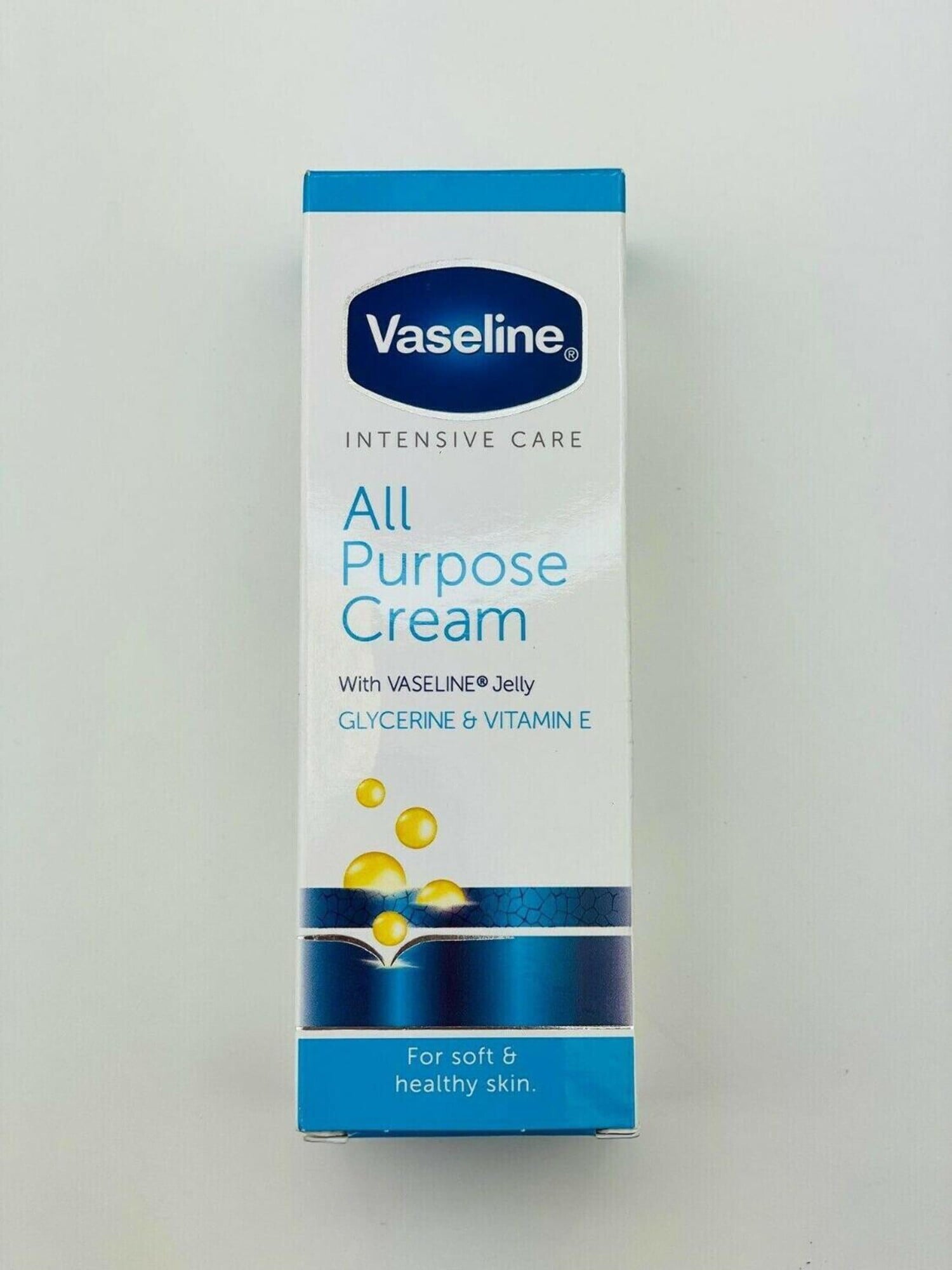 Vaseline Intensive Care All Purpose Cream Rough Cracked Skin Relief Advanced + Concentrated Formula 1.41 Oz.