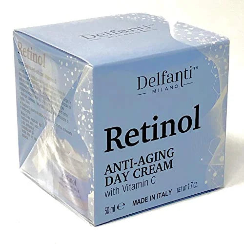 Delfanti RETINOL Anti-Aging Day Cream with Vitamin C  1.7 fl oz