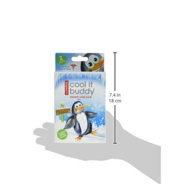 Me4kidz Cool It Buddy Instant Ice Packs, 2 Ct