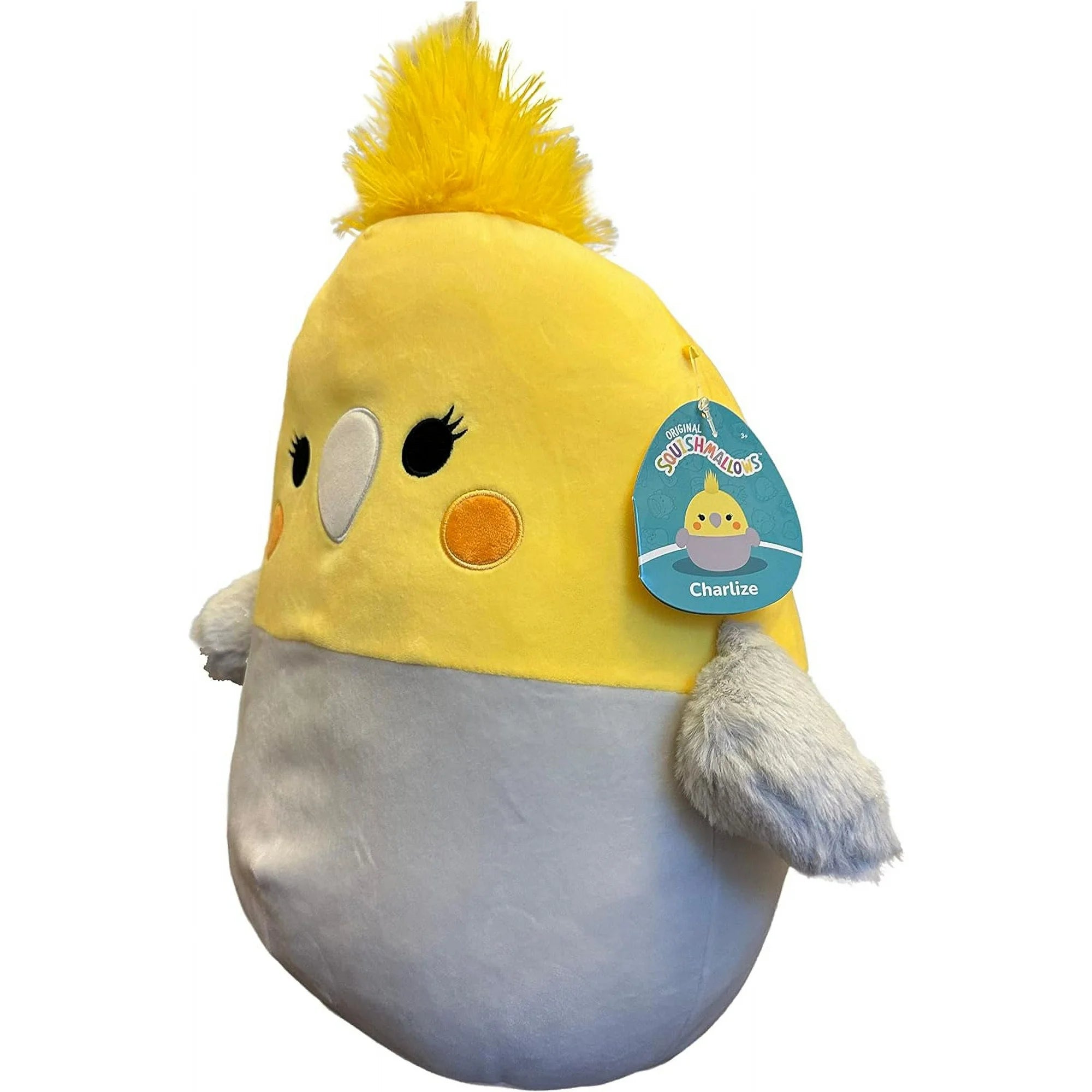 Squishmallows Jumbo Original plush soft Charlize 25” collectibles Cockatiel