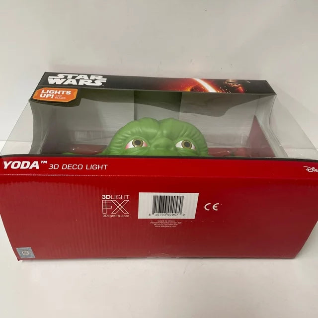 3D Light FX Star Wars Yoda Face 3D Deco LED Wall Light