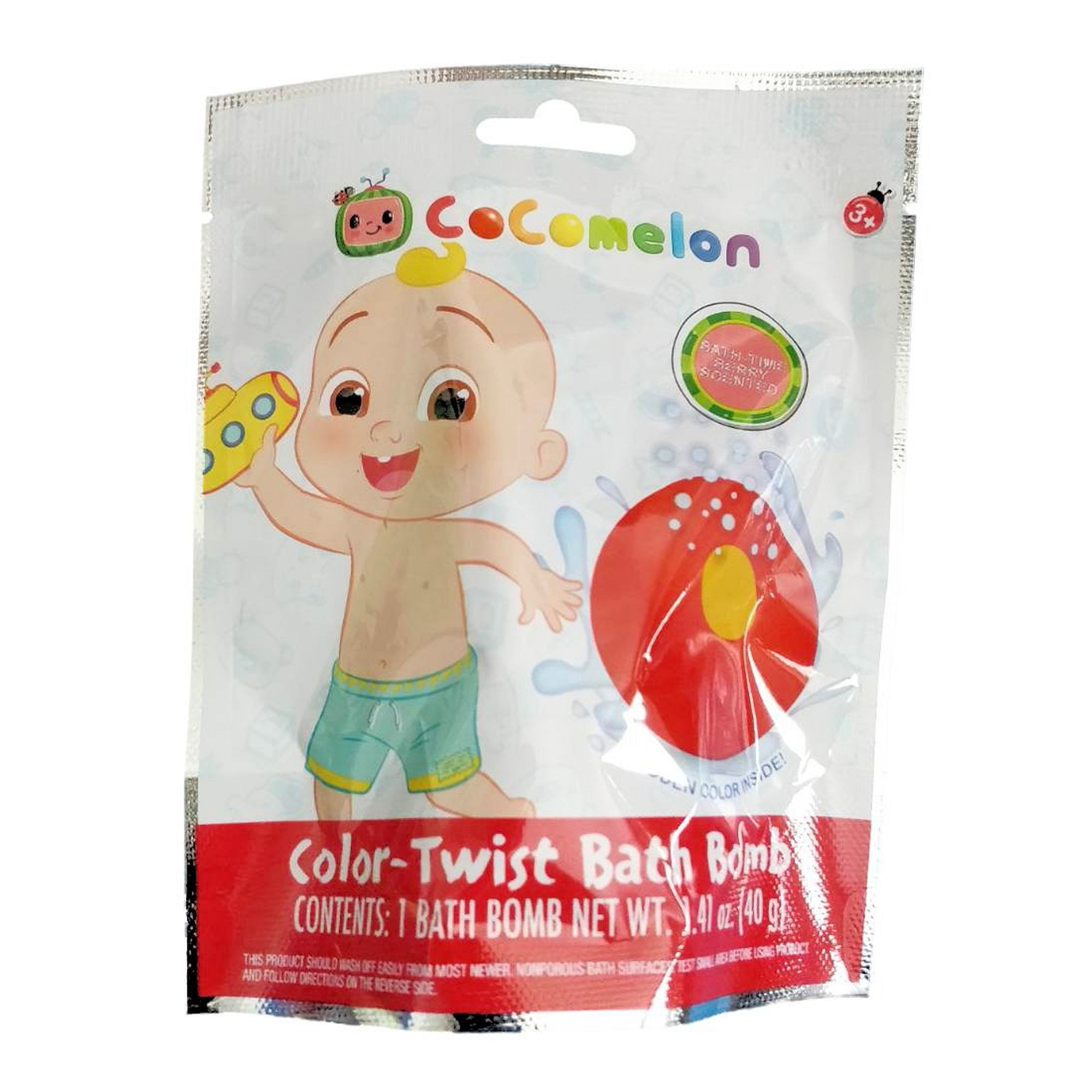 Cocomelon Color-Twist Kids Bath Bomb 2.12 oz