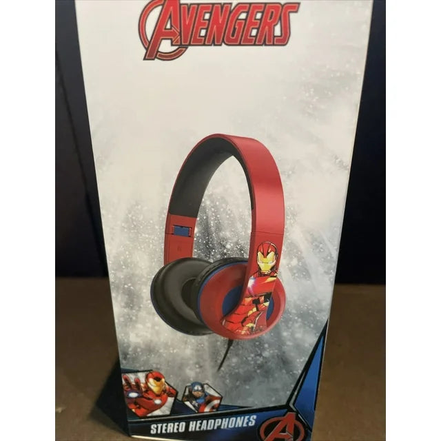 MARVEL AVENGERS Stereo Headphones! Foldable Headbands! HP-0393-AVENGER