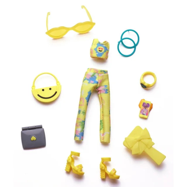 Vibe Girls Sophia Happy Vibe, Set Includes: a Vibe Girl, Accessories, Good Vibes Diary, over 50+ Stickers