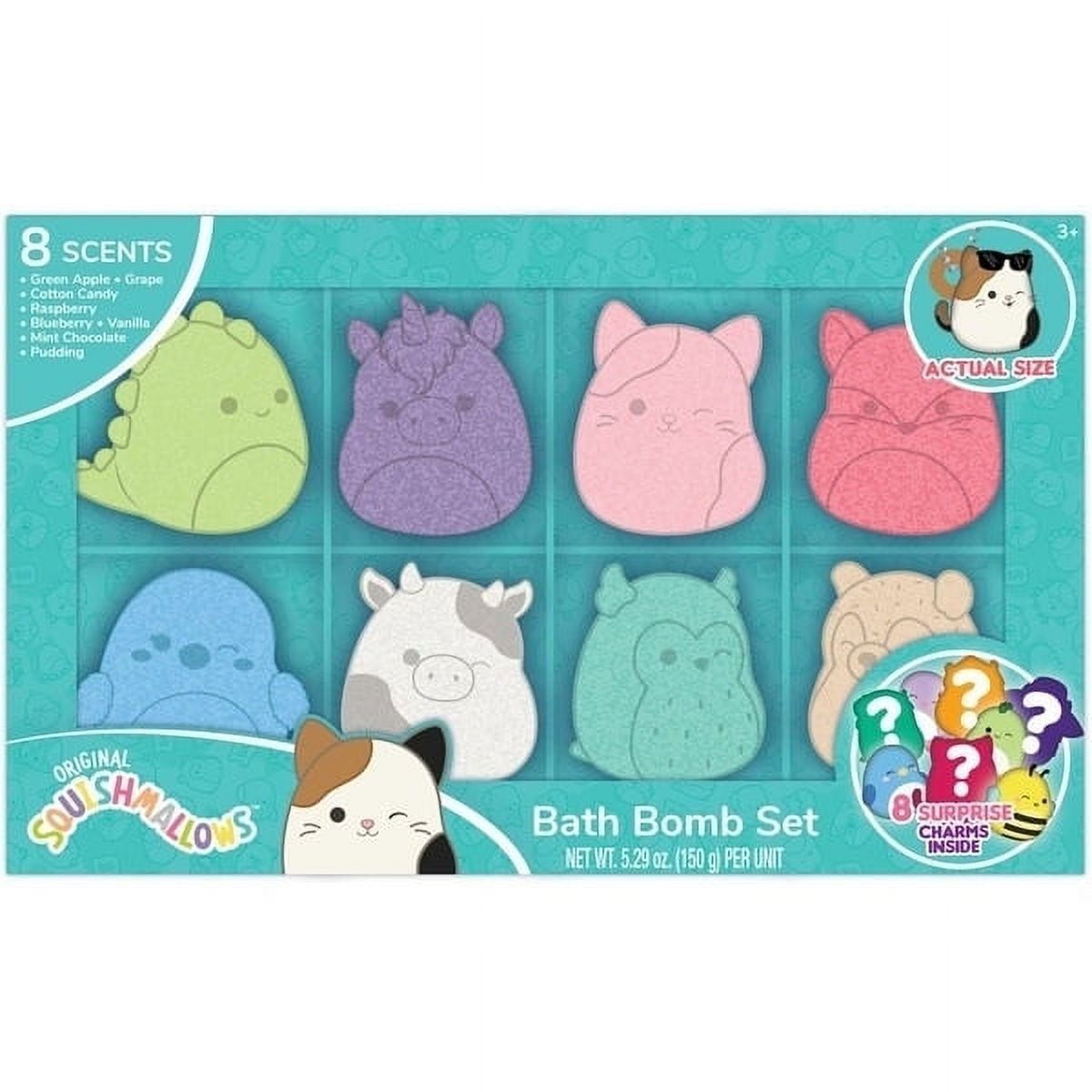 Squishmallow Bath Bomb Set (8 Count)