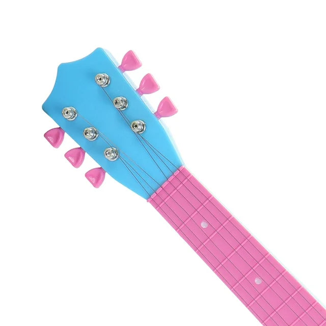 Hatchimals 21 Inch Mini Guitar in Pink and Blue