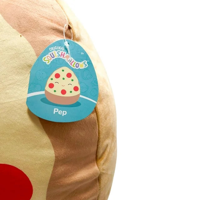 Squishmallows Official Kellytoy Squishy Soft Plush 16 Inch, Pep the Pizza