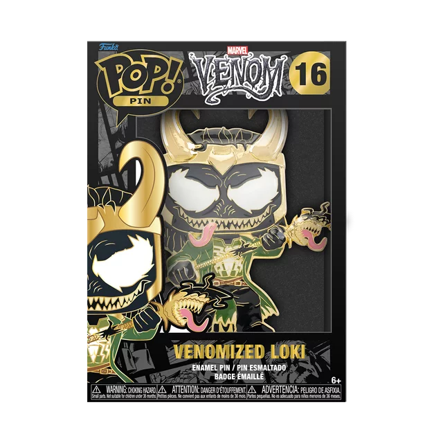 Funko Pop! Pop Pin Marvel: Venom Loki