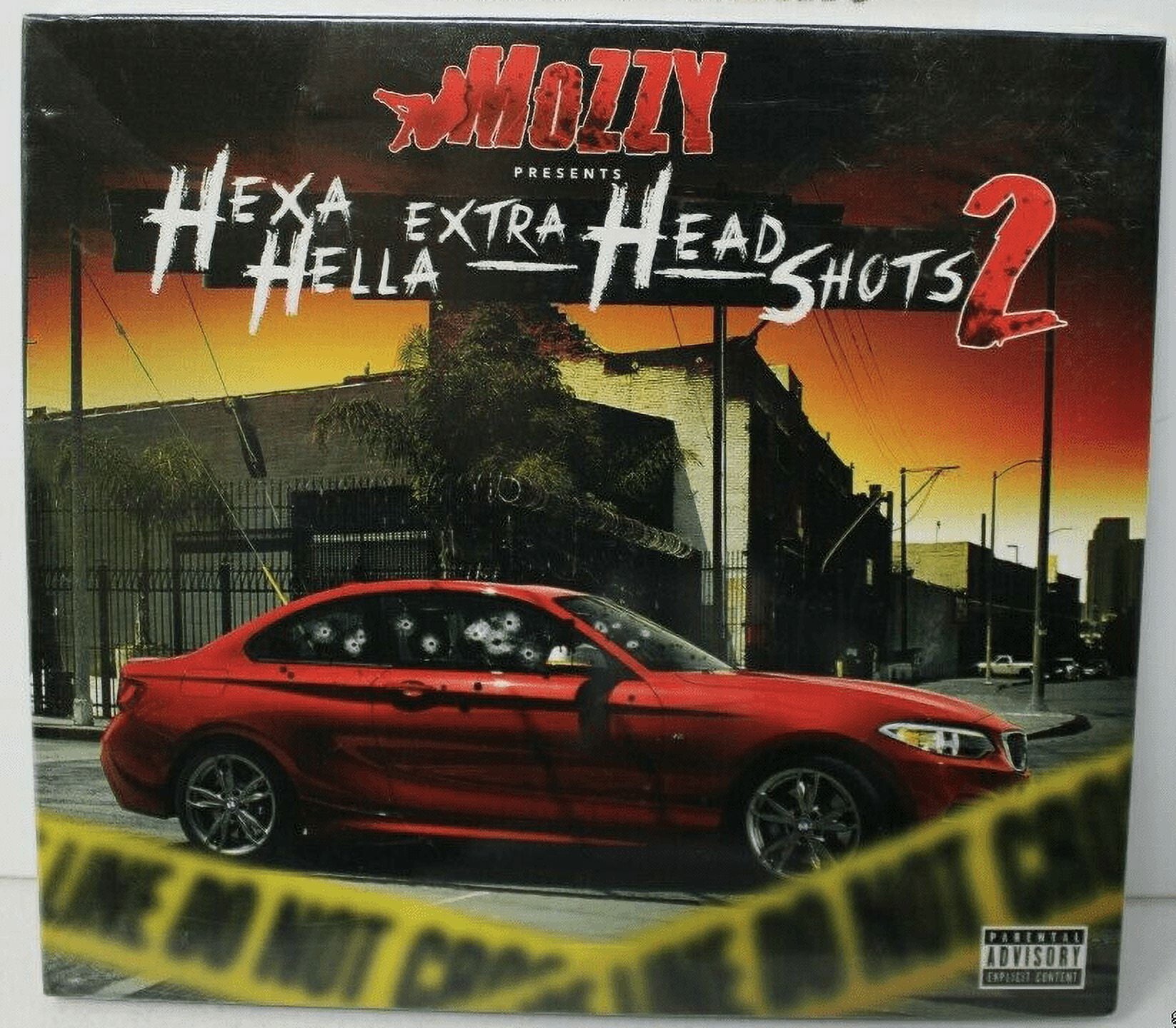 MOZZY - HEXA HELLA EXTRA HEAD SHOTS 2 (HIP HOP RAP) CD