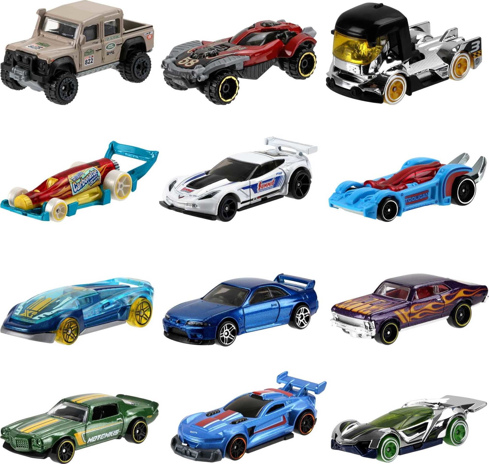 Hot Wheels Basic Car, 1:64 Scale Toy Vehicle For Collectors & Kids (Styles May Vary)