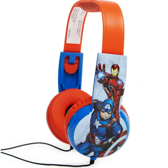 MARVEL AVENGERS KID SAFE HEADPHONES WITH VOLUME LIMITING TECHNOLOGY