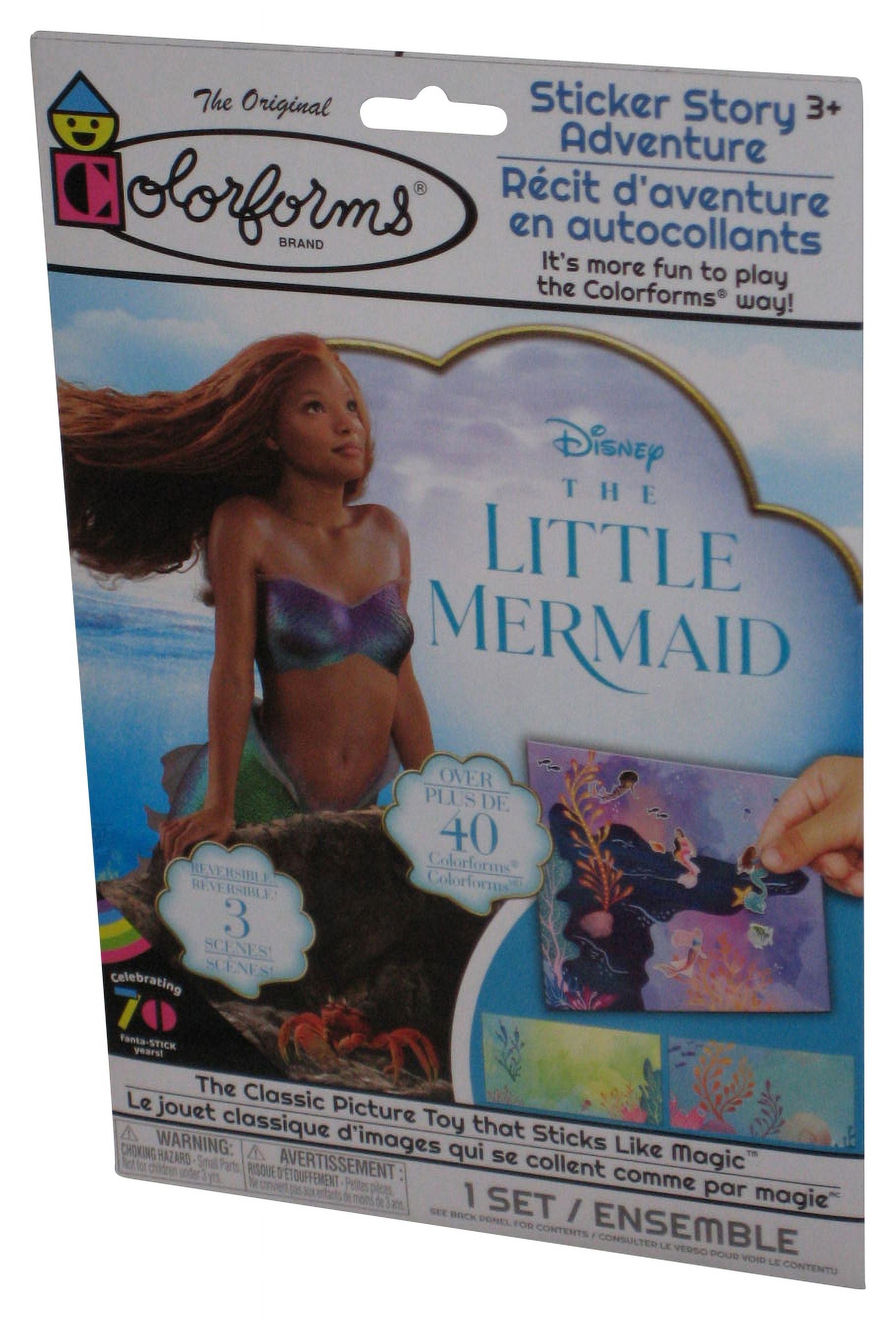 Disney The Littler Mermaid (2023) Colorforms Sticker Set