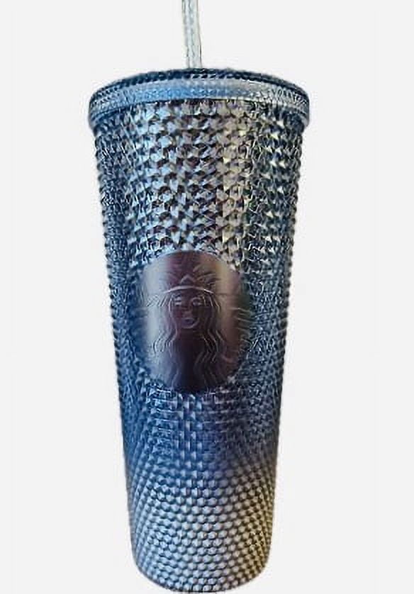 2023 Starbuck Winter Blue Silver Gradient Ombre Icicle Tumbler Venti 24oz