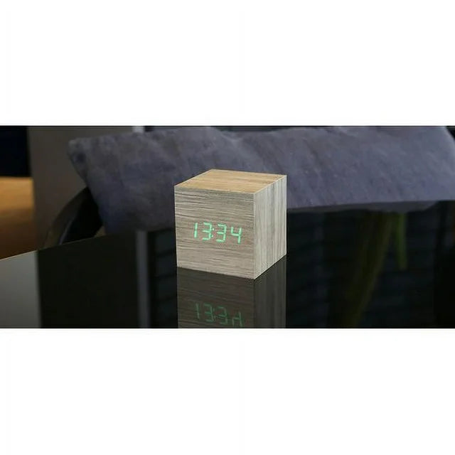 Ginkgo Cube Click Desktop Clock