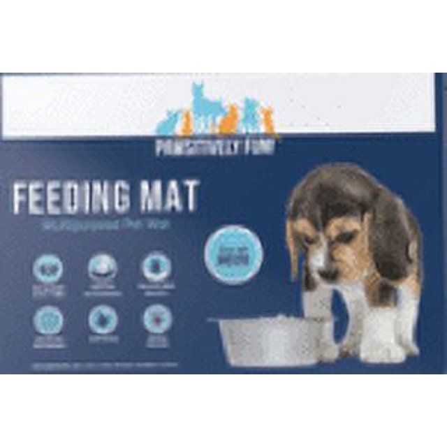 Pawsitively Fun Microfiber Foam Pet Placemat(Feeding Mat)