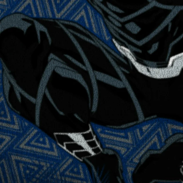 Black Panther King of Wakanda Kids Blanket, 62 x 90, Microfiber, Black, Marvel