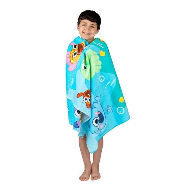 Baby Shark Beach Towel, Kids, 28 x 58