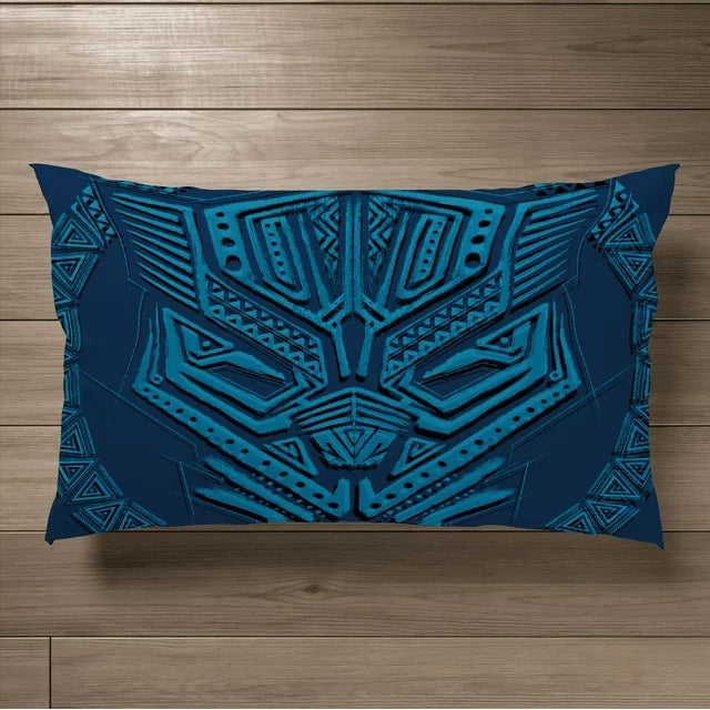 Black Panther King of Wakanda Twin/Full Reversible Comforter & Sham Set, Kids