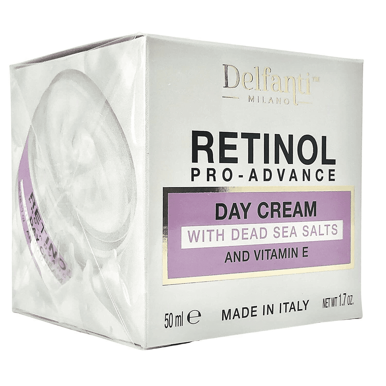 Delfanti Milano Retinol Pro-Advance Day Cream with Dead Sea Minerals & Vitamin E