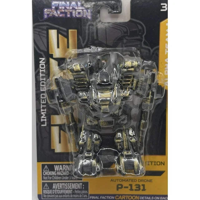 FINAL FACTION New Action Figures Limited Gold Elite Venom Edition