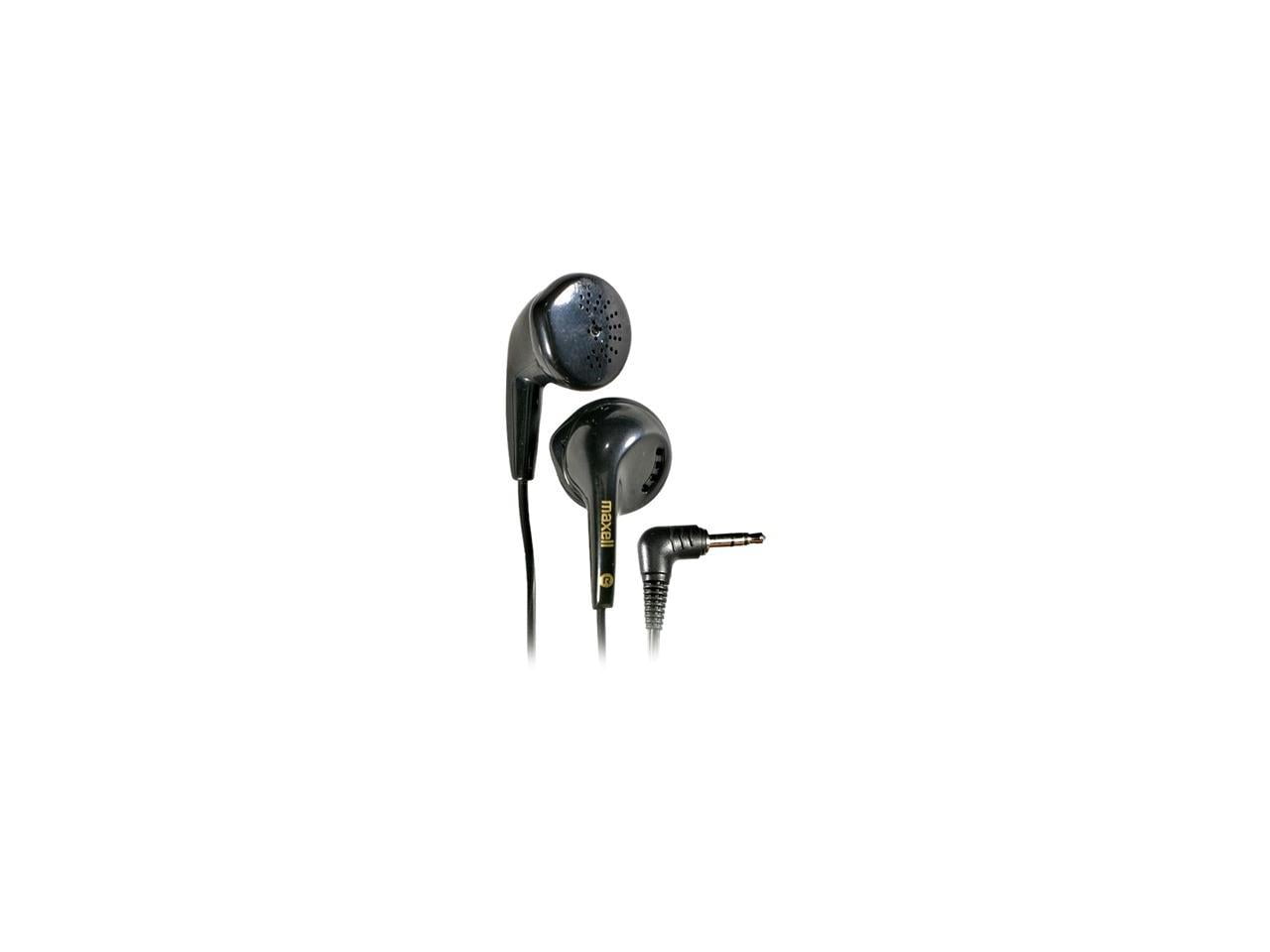 Maxell In-Ear Headphones, Black, MAX190560