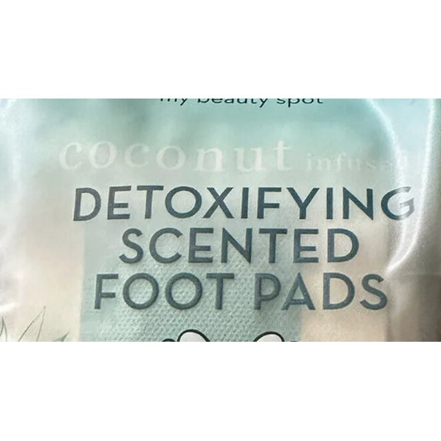 My Beauty Spot Detoxifying Coconut Scented Foot Pads