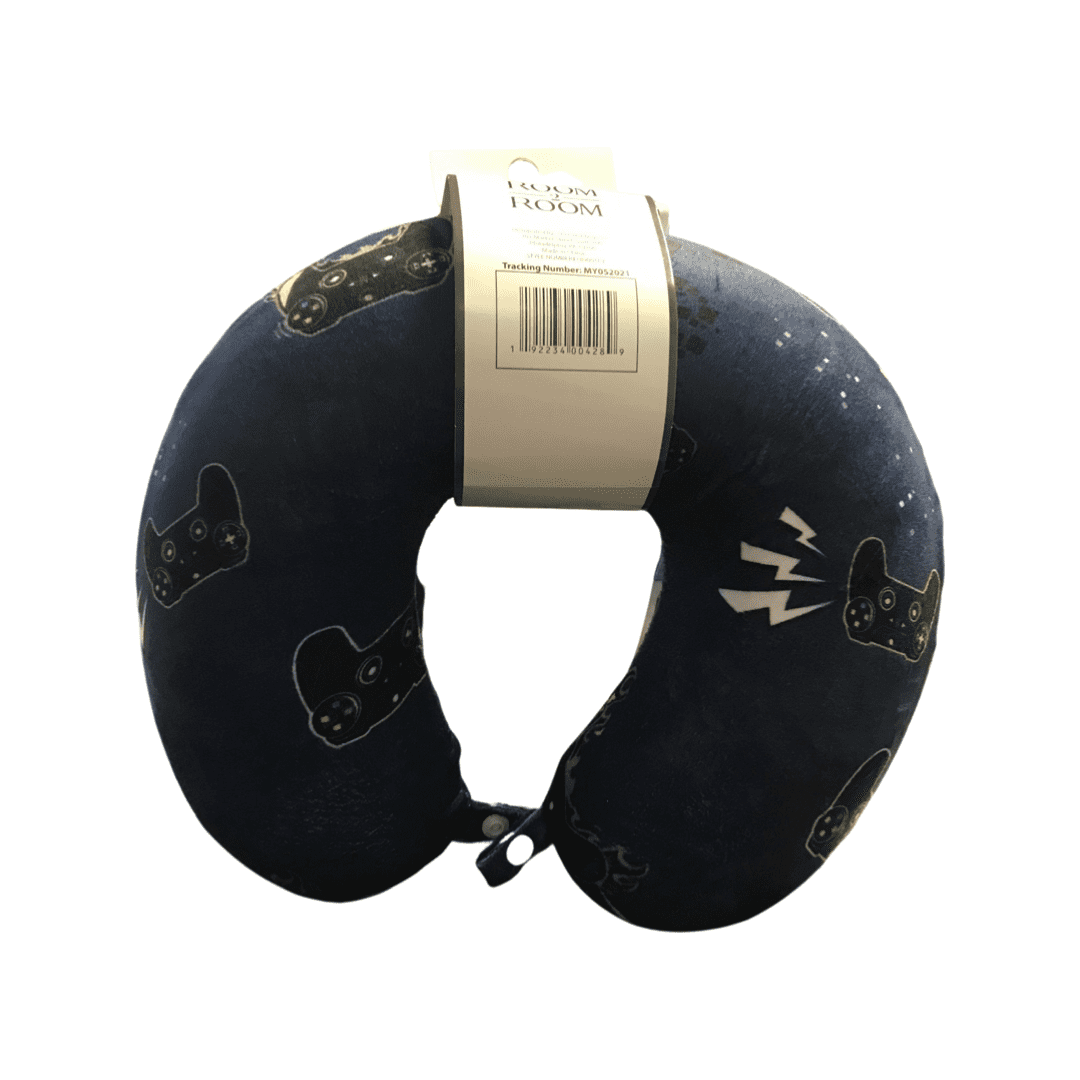 Room 2 Room Game Time Travel Neck Pillow Memory Foam