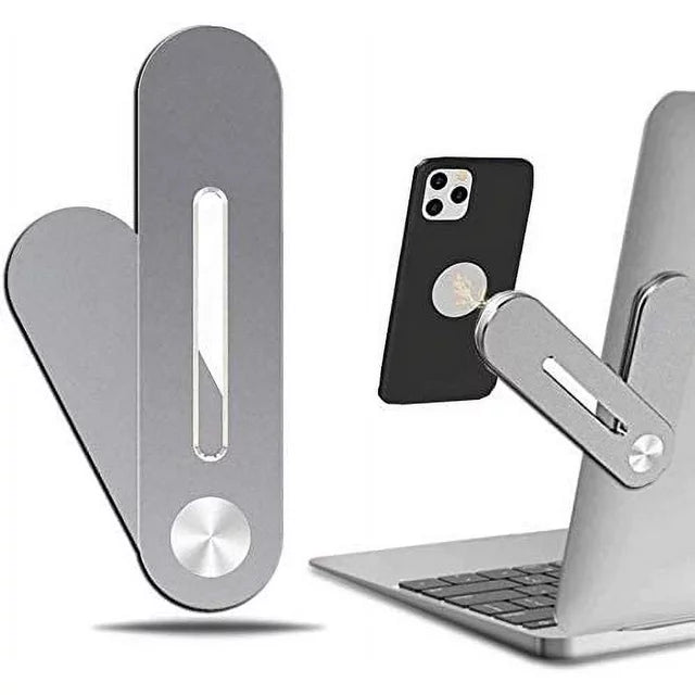 Magnetic monitor phone mount for laptops & computer monitors