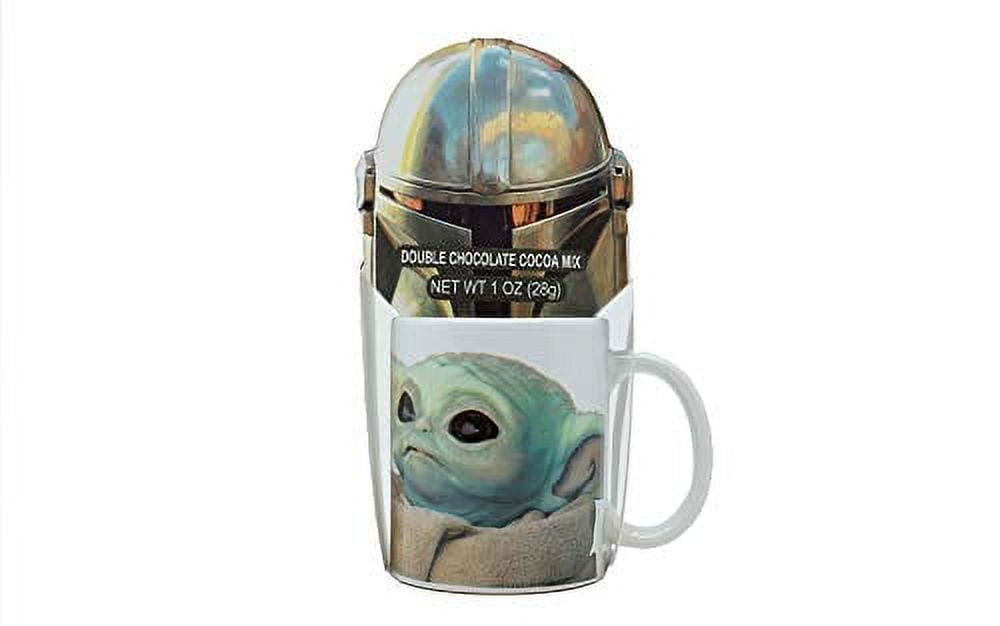 The Child Mug Star Wars the Mandalorian Ceramic Coffee Cup with Hot Cocoa Mix, 10 Ounce