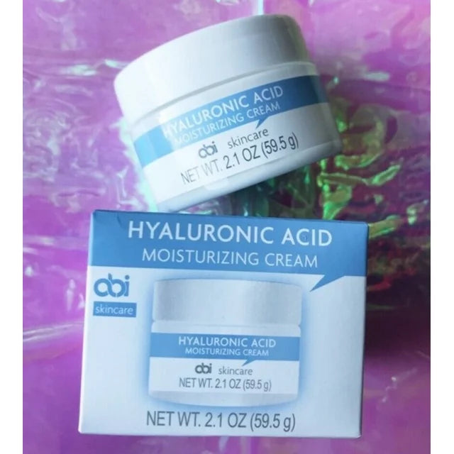 Abi Hyaluronic Acid Moisturizing Cream 2.1 oz (2 pack)