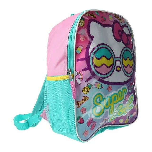 Hello Kitty "Super Cool" Cool Shades Sunglasses Themed Backpack -  Featuring Hello Kitty