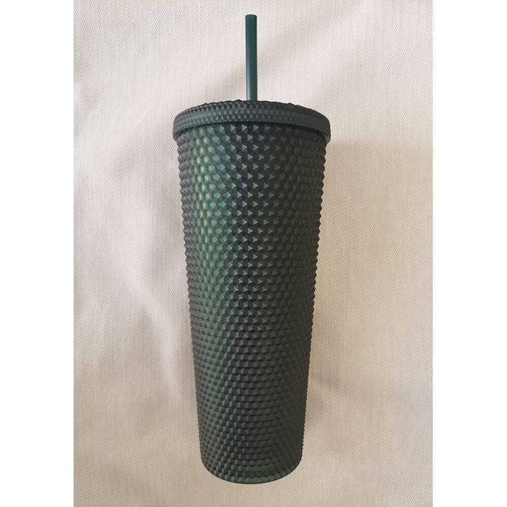 Starbucks Dark Green Jelly Studded Tumbler 24oz Venti