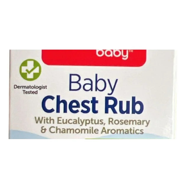 Playtex Baby Chest Rub with Eucalyptus, Rosemary & Chamomile Aromatics Non-Medicated 2 oz