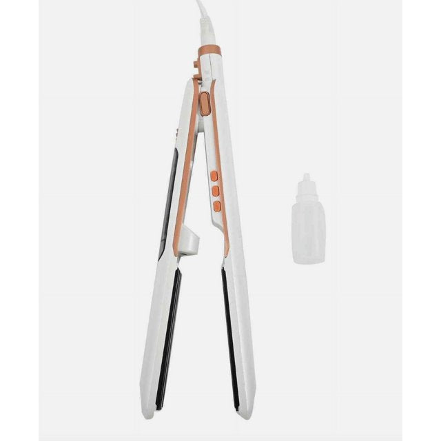 Steam & Shine 1" Ceramic Steam Flat Iron in Rose Gold