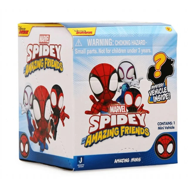 Disney Marvel Spidey And His Amazing Friends Mini Vehicle Blind Bag New