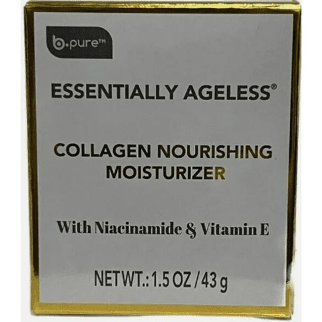 b.pure Essentially Ageless Collagen Nourishing Moisturizer 1.5 oz.