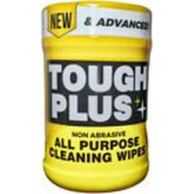 New And Advanced! Tough Plus Non Abrasive All-purpose Cleaning Wipes 160 Wipes Per Container 2 Pack