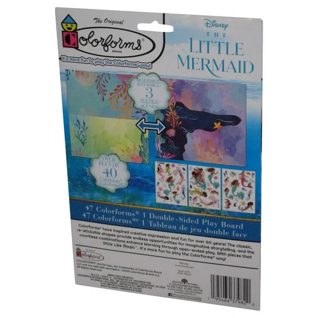 Disney The Littler Mermaid (2023) Colorforms Sticker Set