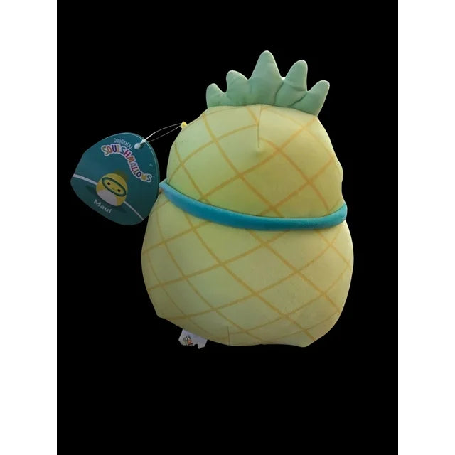 Squishmallow 8 Inch Maui The Pineapple Plush Toy, Super Pillow Soft Plush Stuffed Animal, Yellow