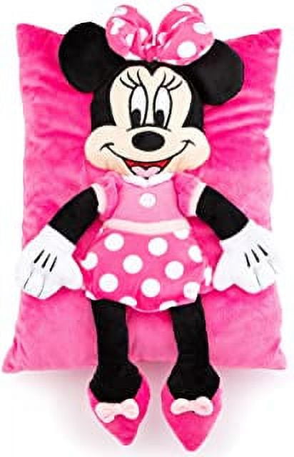 Jay Franco 2-Piece Minnie Mouse Character Pillow and Oversized Throw