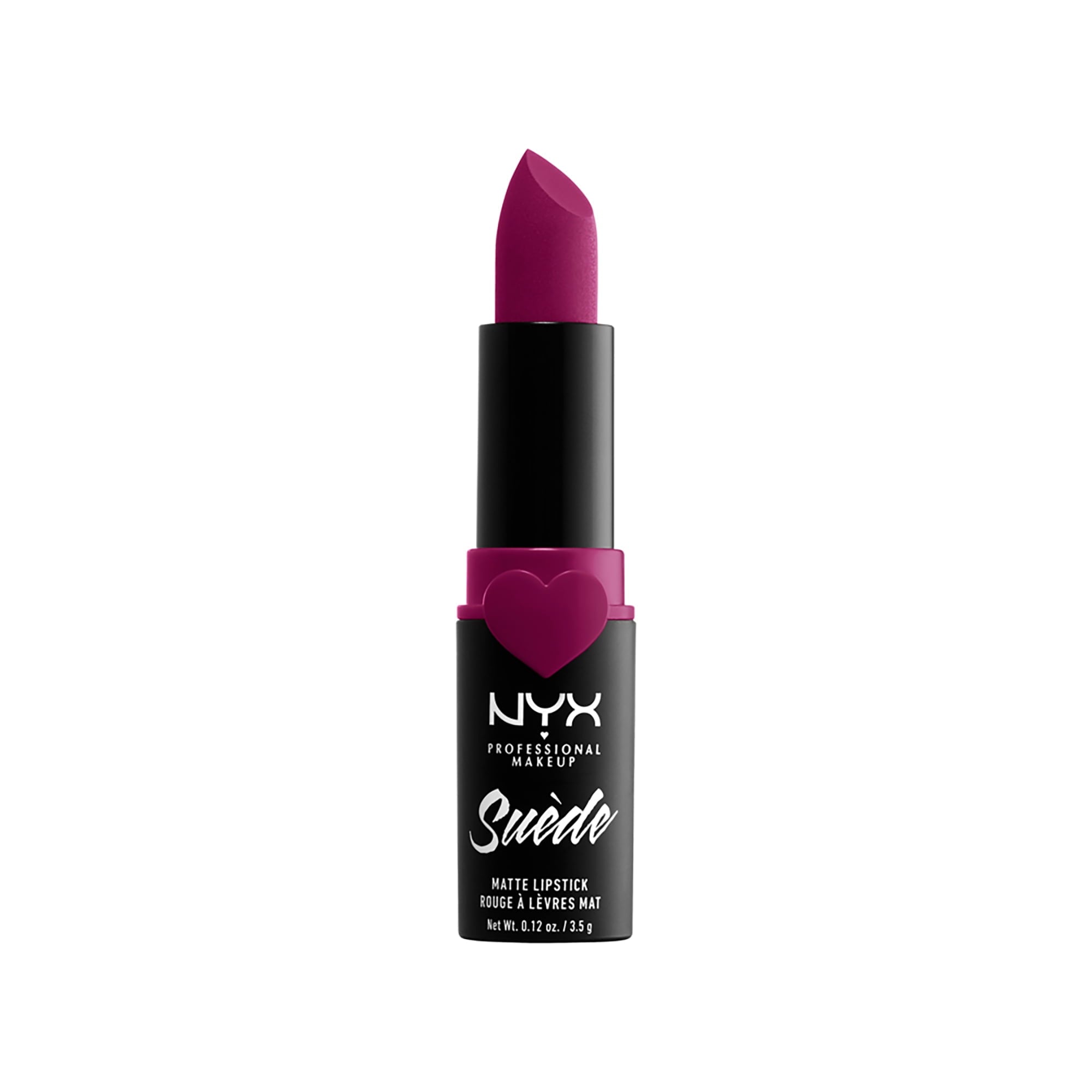 NYX Professional Makeup Suede Matte Lipstick, lightweight vegan formula, Sweet Tooth