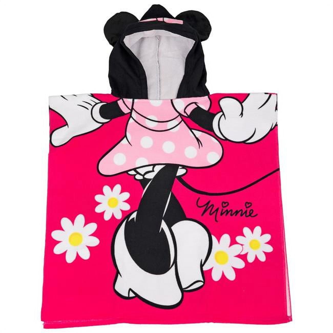 Mickey Mouse 838977 Disney Classic Minnie Mouse Hooded Beach Towel