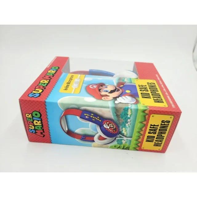 SUPER MARIO Kid Safe Headphones Volume Limiting Age 6+