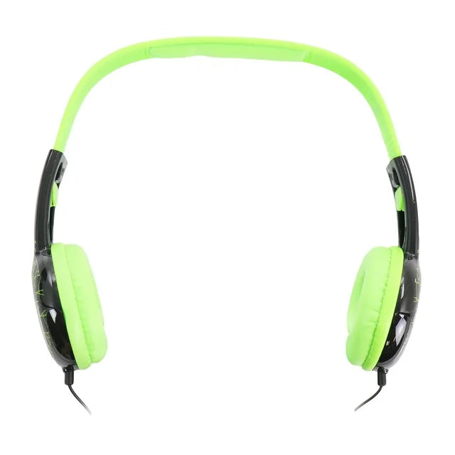 Nickelodeon Rise of the Teenage Mutant Ninja Turtles Children's Over-Ear Headphones, Green, HP2-03265