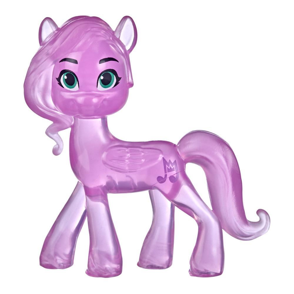 My Little Pony: A New Generation Crystal Princess Petals - 2-Inch Translucent Pink Pony Figure, Toy for Kids Ages 3 and