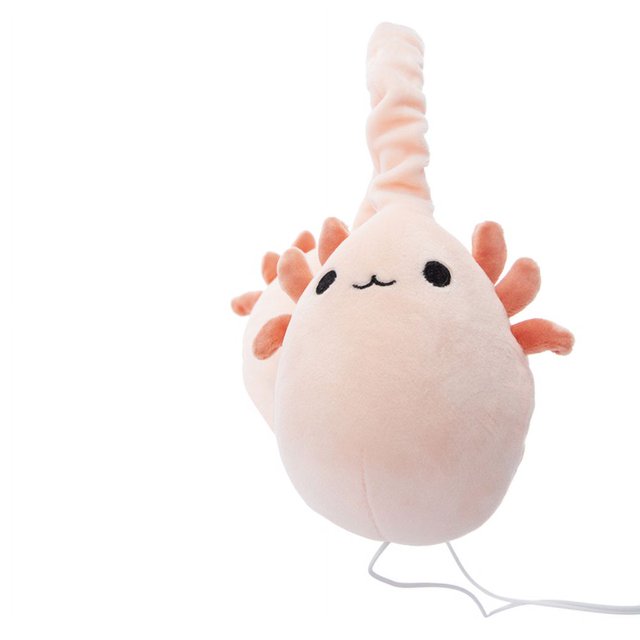 Fluffy Cuties Plush Wired Headphones Albert The Axoloti